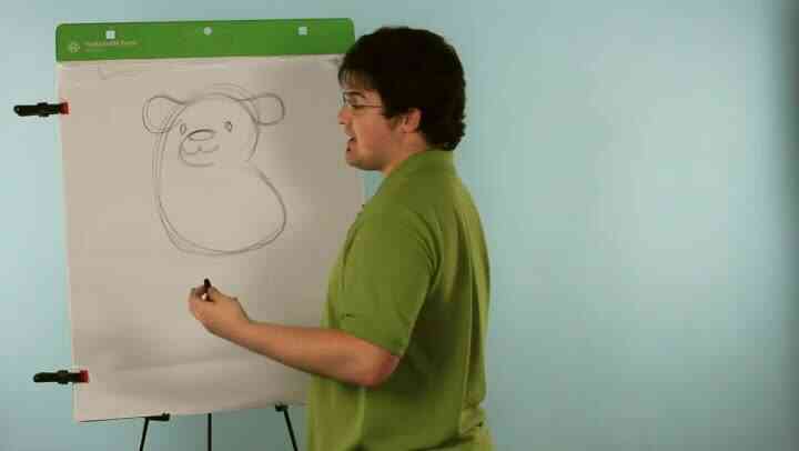 Как нарисовать белого медведя для детей дошкольного возраста