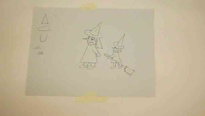 Как нарисовать эскиз Хэллоуин ведьмы