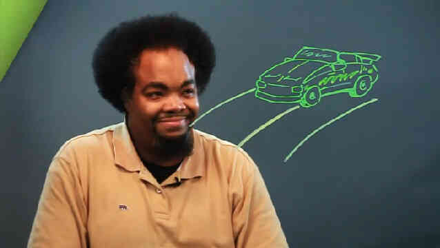 Как нарисовать мультяшный автомобиль на дороге