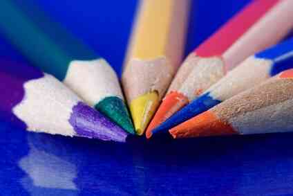 Как рисовать с цветными карандашами