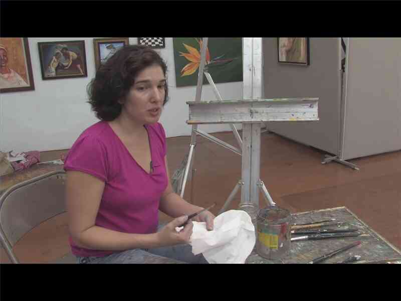 Как очистить кисти для масляной живописи