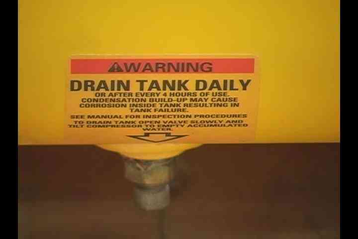 Как читать воздушный компрессор танк