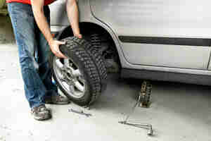 Ремонт плоских шин: ремонт автомобилей